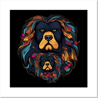 Tibetan Mastiff Fathers Day Posters and Art